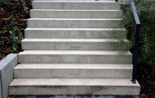 Poured Step Installation in Oxnard