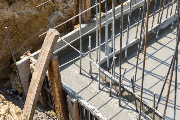 Concrete Footing Pouring in Oxnard
