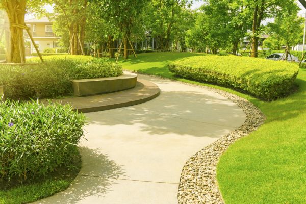 Cement Walkway Installation in Oxnard