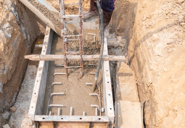 Cement Foundation Pouring in Oxnard