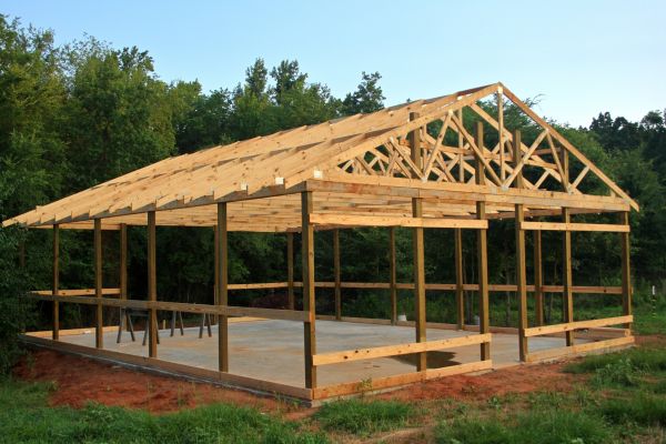 Barn Pad Installation in Oxnard