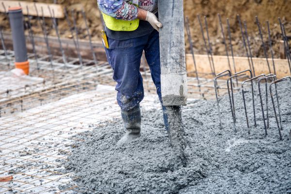 Cabin Foundation Pouring in Oxnard